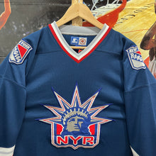 Carregar imagem no visualizador da galeria, Camiseta New York Rangers 1997-98 Third Starter Vintage - XL/XXL