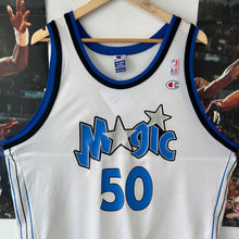 Load image into Gallery viewer, Camiseta Orlando Magic Home 1999-00 Corey Maggette #50 Champion Vintage - XL/XXL