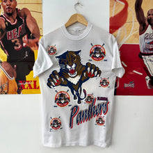 Carregar imagem no visualizador da galeria, Camiseta Florida Panthers Early 90s Bulletin Vintage - S/M