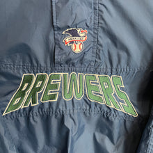Cargar imagen en el visor de la galería, Pullover Ligero Milwaukee Brewers 1996 Starter Vintage - L/XL