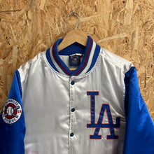 Load image into Gallery viewer, Chaqueta Bomber Satinada Los Angeles Dodgers Y2K Majestic - M/L