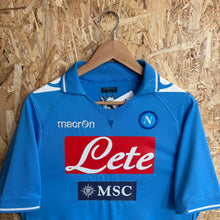 Carregar imagem no visualizador da galeria, Camiseta Napoli 2011-12 Home Macron - L/XL