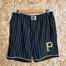 Cargar imagen en el visor de la galería, Pantalón Pinstripe Pittsburgh Penguins 1992 Starter Vintage - L/XL