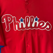 Cargar imagen en el visor de la galería, BNWT Beisbolera Philadelphia Phillies Majestic 2011 Alternate Vintage- XL/XXL
