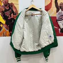 Cargar imagen en el visor de la galería, Chaqueta Bomber Satinada Boston Celtics Starter Late 80’s Vintage - M/L