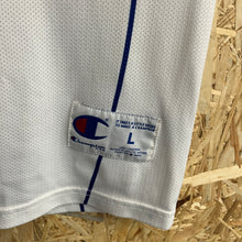Cargar imagen en el visor de la galería, Camiseta Dallas Mavericks Home 2000-03 Dirk Nowitzki #41 Champion Vintage - L/XL