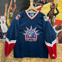 Carregar imagem no visualizador da galeria, Camiseta New York Rangers 1997-98 Third Starter Vintage - XL/XXL