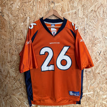 Cargar imagen en el visor de la galería, Camiseta Denver Broncos 2002/03 Alternate Clinton Portis #26 Reebok Vintage - L/XL