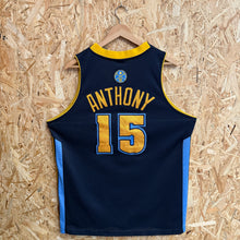 Cargar imagen en el visor de la galería, Camiseta Denver Nuggets Alternate Pro-cut 2006/08 Carmelo Anthony #15 Adidas Vintage - L/XL