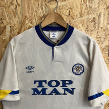 Cargar imagen en el visor de la galería, Camiseta Leeds United 1990-91 Umbro Vintage - L/XL