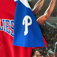 Cargar imagen en el visor de la galería, Beisbolera Philadelphia Phillies Majestic Vintage Y2K- M/L