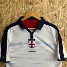 Cargar imagen en el visor de la galería, Camiseta Reversible Inglaterra 2003-05 Home Umbro Vintage - M/L