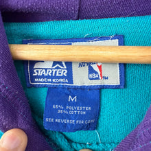 Carregar imagem no visualizador da galeria, Sudadera Charlotte Hornets Starter Early/Mid 90s Vintage - M