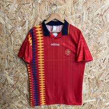 Cargar imagen en el visor de la galería, Camiseta España 1994 Home Adidas Vintage - L/XL