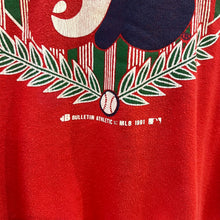 Cargar imagen en el visor de la galería, Sudadera Crewneck Montreal Expos Vintage 1991 Bulletin - M