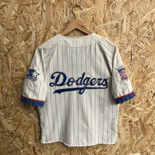 Charger l'image dans la galerie, Beisbolera Pinstripe Los Angeles Dodgers 1992 Starter Vintage - XL Youth