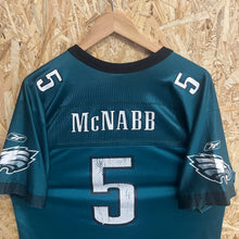 Cargar imagen en el visor de la galería, Camiseta Philadelphia Eagles Early 00’s Home Donovan McNabb #5 Reebok Vintage - S/M