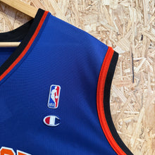 Charger l'image dans la galerie, Camiseta New York Knicks 2000/02 Road Allan Houston #20 Champion Vintage - L/XL