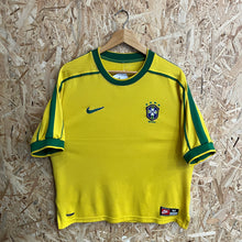 Cargar imagen en el visor de la galería, Camiseta Brasil 1998 Home Nike Vintage - S/M