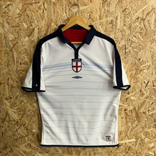 Cargar imagen en el visor de la galería, Camiseta Reversible Inglaterra 2003-05 Home Umbro Vintage - M/L