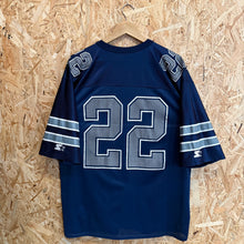 Charger l'image dans la galerie, Camiseta sin patente Dallas Cowboys Mid 90s “Emmitt Smith” #22 Starter Vintage - L/XL