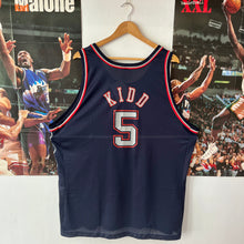 Cargar imagen en el visor de la galería, Camiseta New Jersey Nets Road 2001-02 Jason Kidd #5 Champion Vintage - XL/XXL