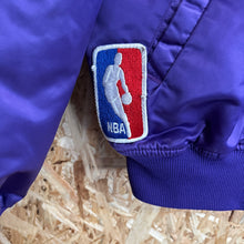 Lade das Bild in den Galerie-Viewer, Chaqueta Bomber Satinada Los Angeles Lakers Late 80’s Starter Vintage - L/XL