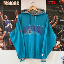Carregar imagem no visualizador da galeria, Sudadera Charlotte Hornets Mid/Late 90s Starter Vintage - M/L