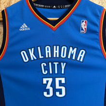 Load image into Gallery viewer, Camiseta Oklahoma City Thunder Road 2013/14 Kevin Durant #35 Adidas - M Youth