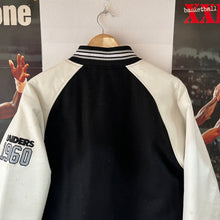 Load image into Gallery viewer, Chaqueta Bomber Varsity Oakland Raiders Team Apparel Y2K - M/L