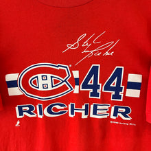 Carica l'immagine nel visualizzatore di Gallery, Camiseta Montreal Canadiens Stéphane Richer 1990 Nutmeg Vintage - L/XL