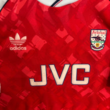 Carregar imagem no visualizador da galeria, Camiseta Arsenal 1990-92 Home Adidas Vintage - L/XL