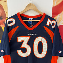 Cargar imagen en el visor de la galería, Camiseta Denver Broncos 1996-99 Terrell Davis #30 Champion Vintage - M/L