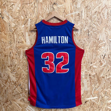 Carregar imagem no visualizador da galeria, Camiseta Detroit Pistons 2004/05 Road Richard “Rip” Hamilton #32 Reebok Vintage - S/M