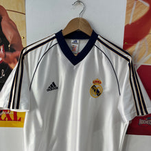 Cargar imagen en el visor de la galería, BNWOT Camiseta Real Madrid CF 1998-00 Home Adidas Vintage - S/M