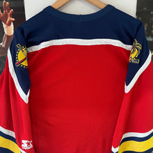 Carregar imagem no visualizador da galeria, Camiseta Florida Panthers Road Starter Vintage 90’s - S/M