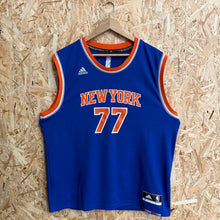 Cargar imagen en el visor de la galería, Camiseta New York Knicks Road 2014/15 Andrea Bargnani #77 Adidas- L/XL