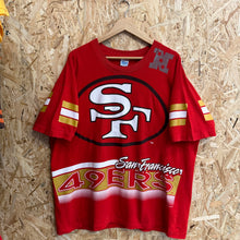 Carregar imagem no visualizador da galeria, Camiseta San Francisco 49ers 1994 Salem Sportswear Vintage - XL/XXL