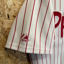 Cargar imagen en el visor de la galería, Beisbolera Philadelphia Phillies Jim Thome #25 Home Majestic Vintage Y2K- M/L