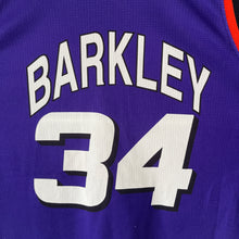 Cargar imagen en el visor de la galería, Camiseta Phoenix Suns 1992-93 Road Charles Barkley #34 Champion Vintage - S/M