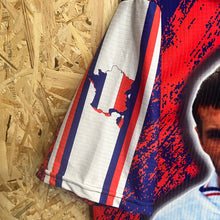 Cargar imagen en el visor de la galería, Camiseta Bootleg Francia 1998 Zidane #10 Vintage - L/XL