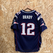 Lade das Bild in den Galerie-Viewer, Camiseta New England Patriots 2009/10 Home Tom Brady #12 Reebok - XS/S
