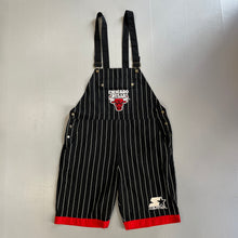 Cargar imagen en el visor de la galería, Peto Pinstripe Chicago Bulls 1992 Starter Vintage - L/XL
