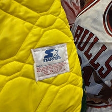 Cargar imagen en el visor de la galería, Chaqueta Bomber Satinada Oakland Athletics Late 80s/Early 90s Starter Vintage - XS/S