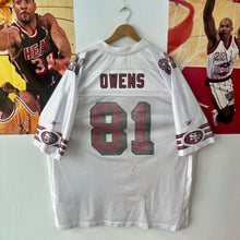 Cargar imagen en el visor de la galería, Camiseta San Francisco 49ers 2002-03 Terrell Owens #81 Reebok Vintage - XL/XXL