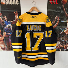Charger l'image dans la galerie, Camiseta Boston Bruins 2007-08 Home Milan Sucic #17 Reebok - M/L