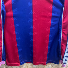 Cargar imagen en el visor de la galería, Camiseta FC Barcelona 1992-95 Home Kappa Vintage - L/XL