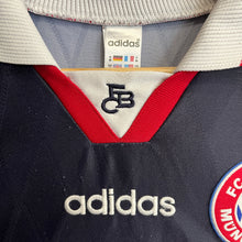 Cargar imagen en el visor de la galería, Camiseta Bayern Munich 1997-99 Home Basler #14 Adidas Vintage - S/M