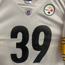 Cargar imagen en el visor de la galería, Camiseta Pittsburgh Steelers 2006-07 Road Willie Parker #39 Reebok Vintage -XL/XXL