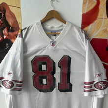 Cargar imagen en el visor de la galería, Camiseta San Francisco 49ers 2002-03 Terrell Owens #81 Reebok Vintage - XL/XXL